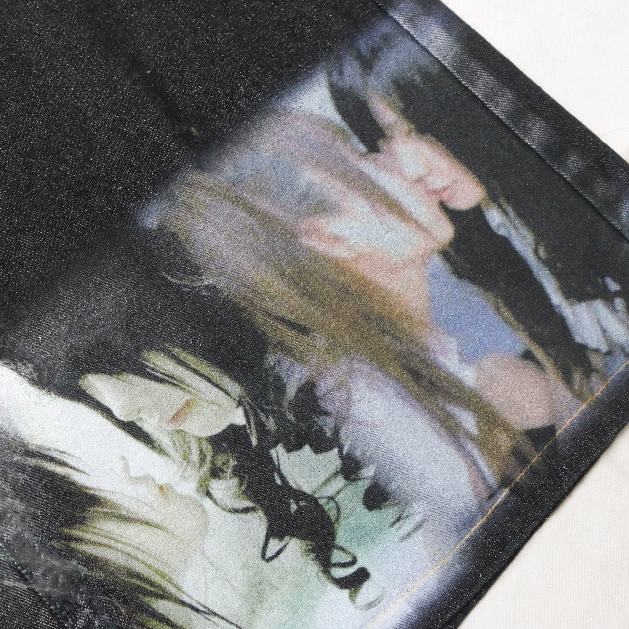 reworked Diesel denim skirt