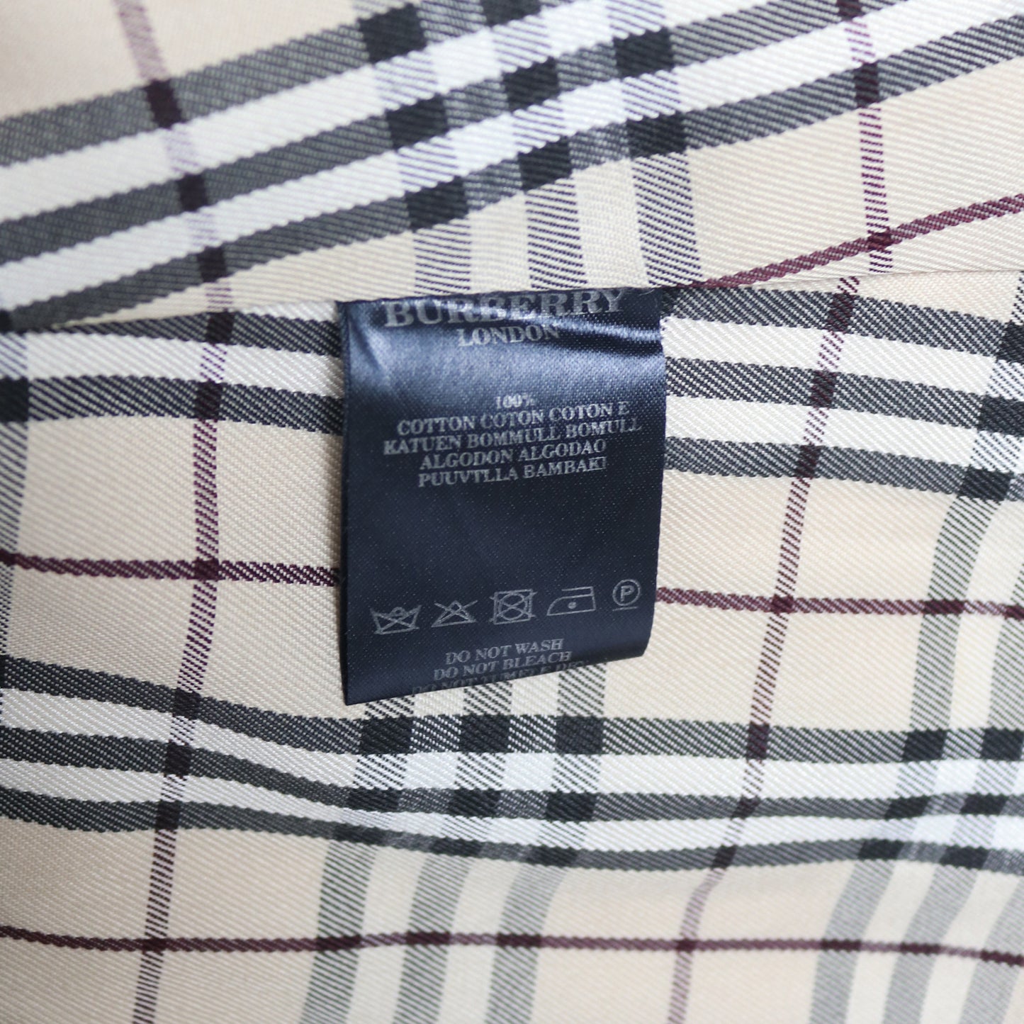 reworked Burberry trench coat - Size M