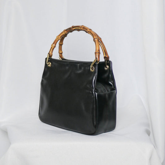 Gucci bamboo top handle bag