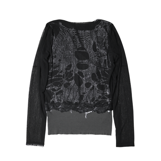 reworked Vivienne Westwood layered top - Size M