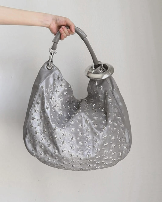Jimmy Choo star studded sky bag