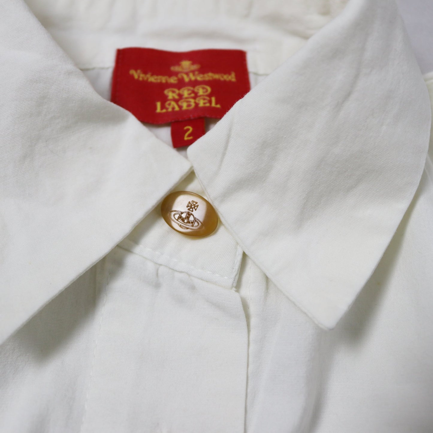 reworked Vivienne Westwood button shirt