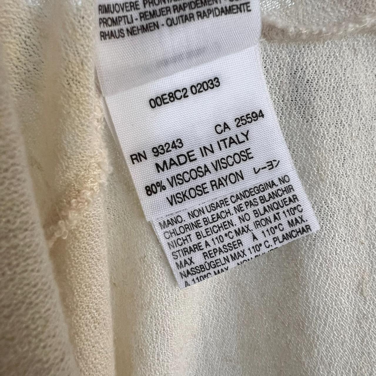 reworked Diesel semi sheer tank top