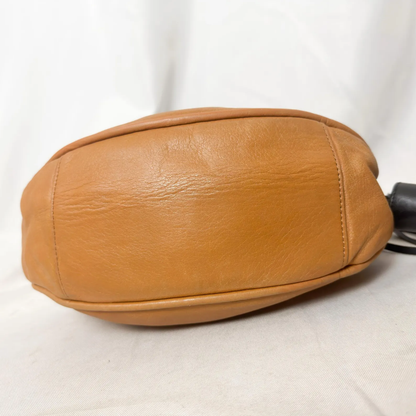 Vivienne Westwood embossed orb leather bag