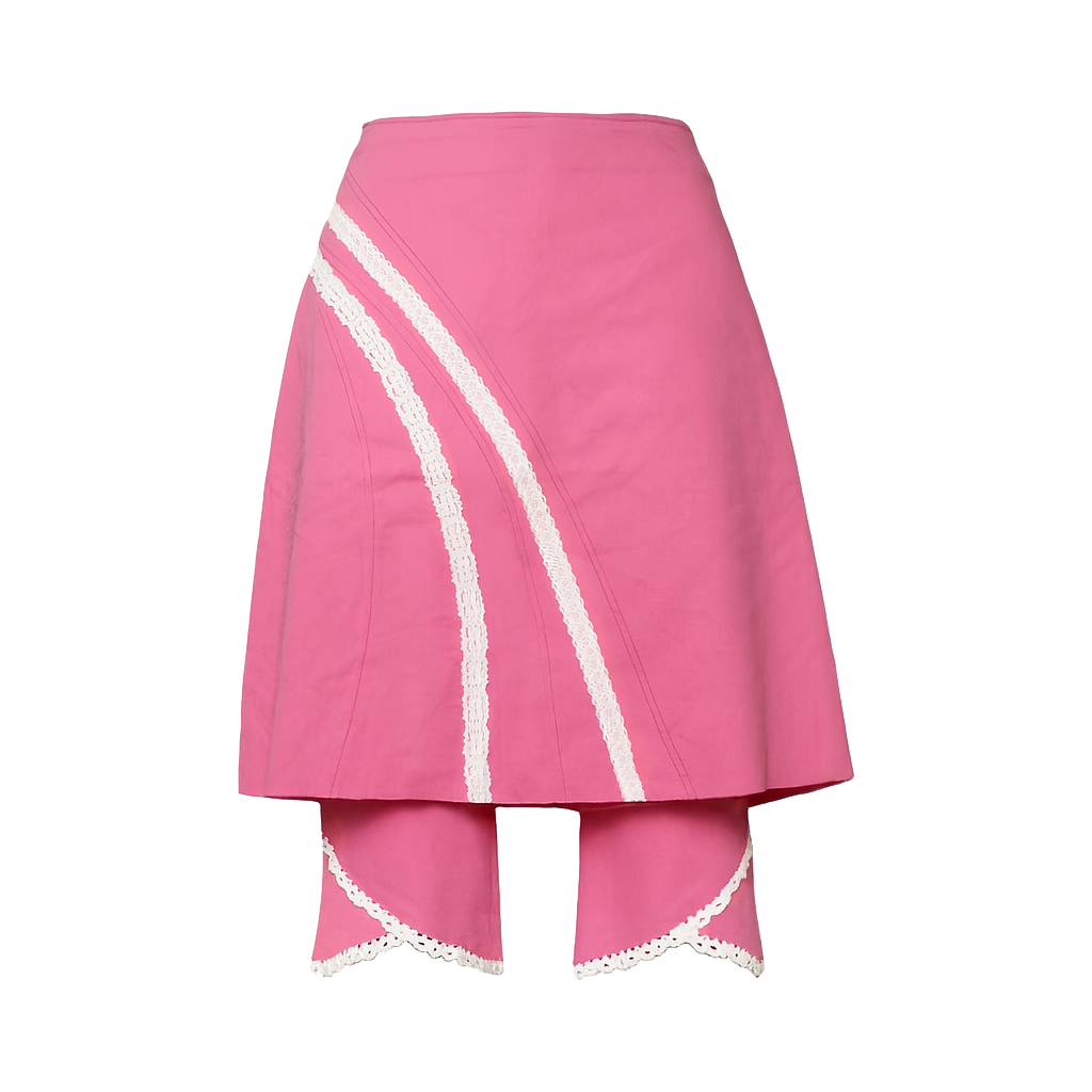 kunai graphic print two-piece set