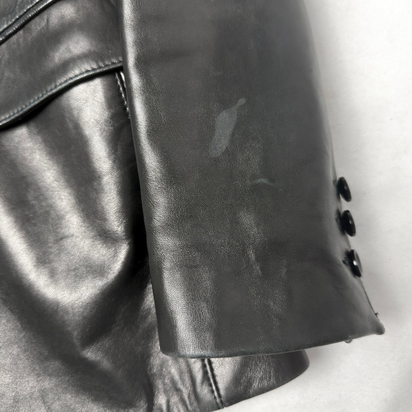 Dolce & Gabbana leather blazer jacket - Size 42