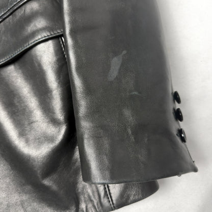 Dolce & Gabbana leather blazer jacket - Size 42