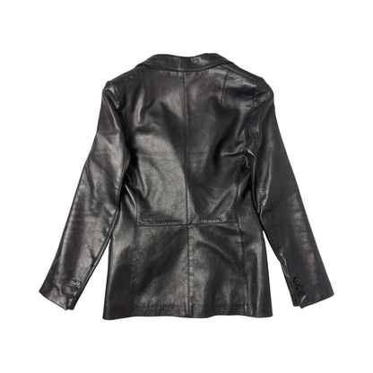 Dolce & Gabbana leather blazer jacket - Size 42