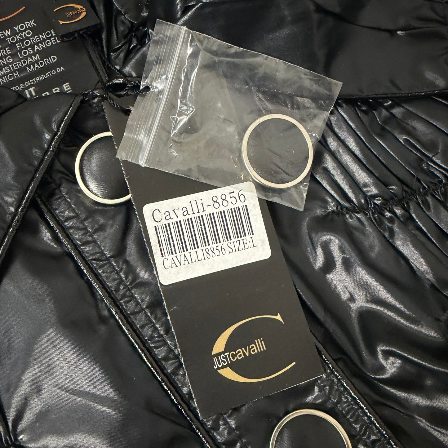reworked Just Cavalli sculptural jacket - Size F