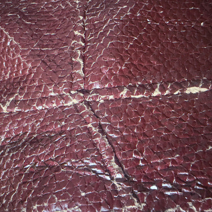 Van Caloen distressed leather biker jacket - Size 38