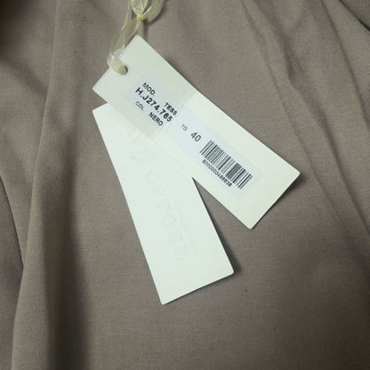 Van Caloen distressed leather biker jacket - Size 40