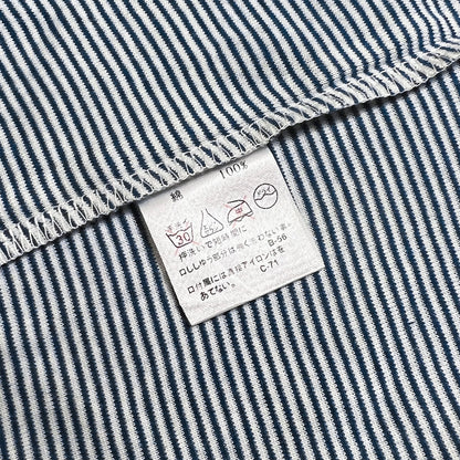 reworked Miss Sixty striped knit polo