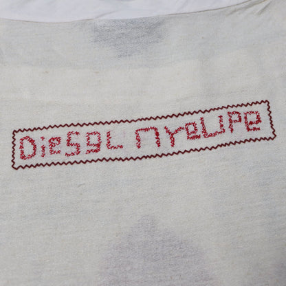 reworked Diesel semi sheer tank top