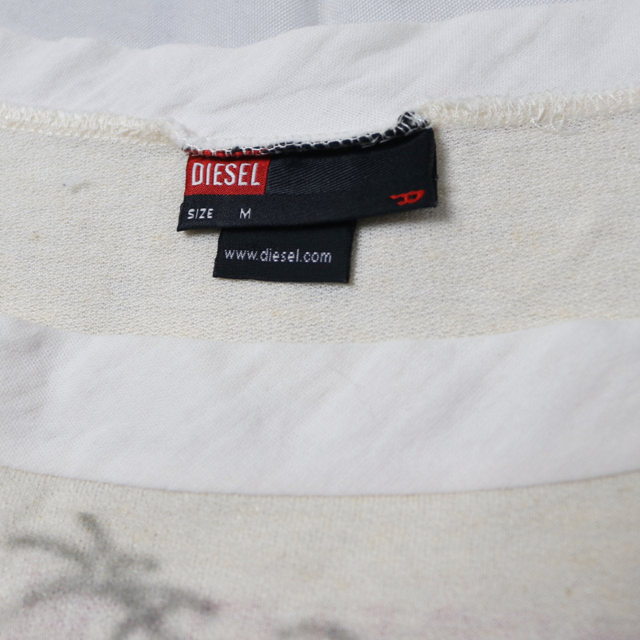 reworked Diesel semi sheer tank top