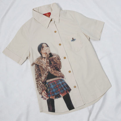 reworked Vivienne Westwood button shirt