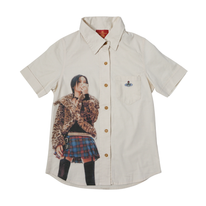 reworked Vivienne Westwood button shirt