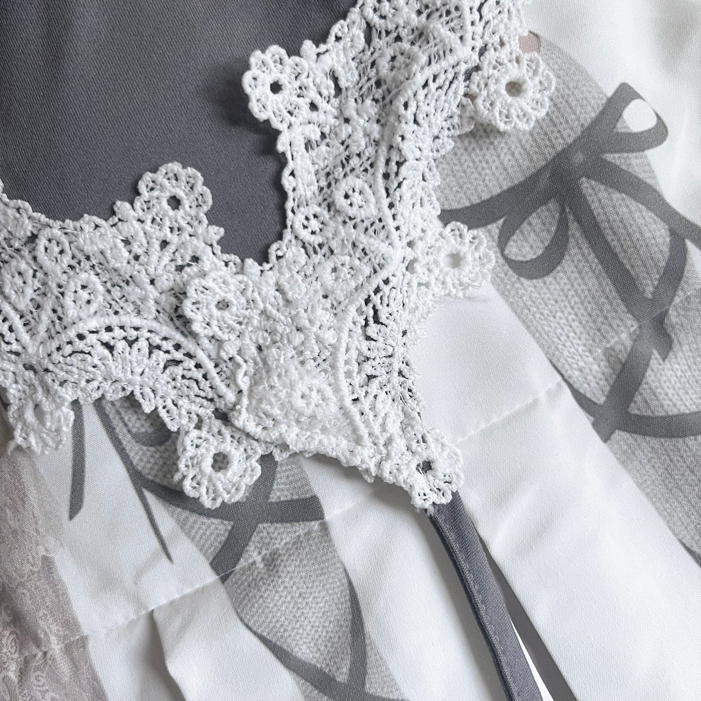 garter layered pleated skirt