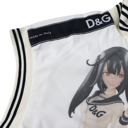 reworked Dolce&Gabbana sleeveless jacket - Size 36