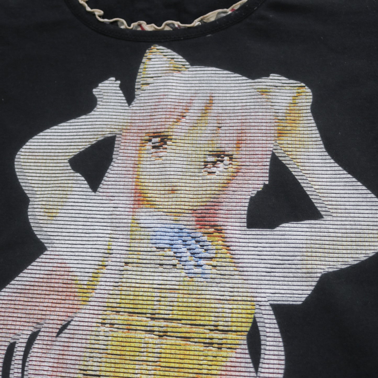 reworked Burberry T-shirt