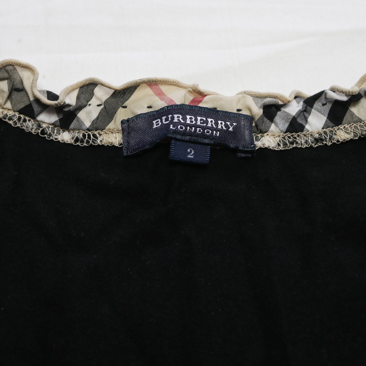 reworked Burberry T-shirt
