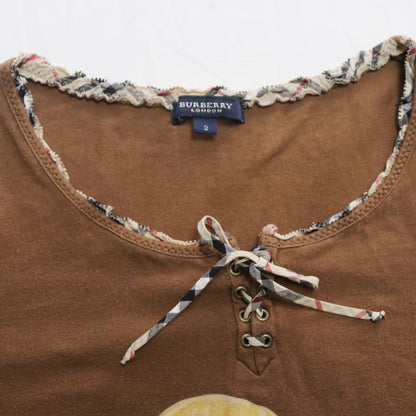 reworked Burberry T-shirt