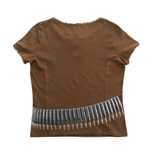 reworked Burberry T-shirt
