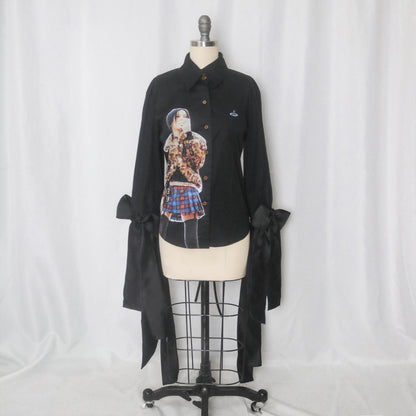 reworked Vivienne Westwood button shirt