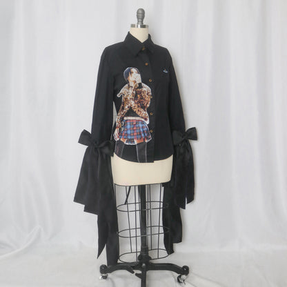 reworked Vivienne Westwood button shirt