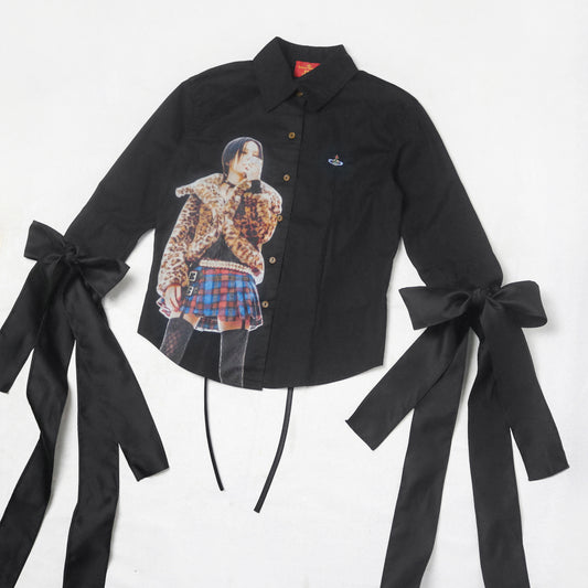 reworked Vivienne Westwood button shirt