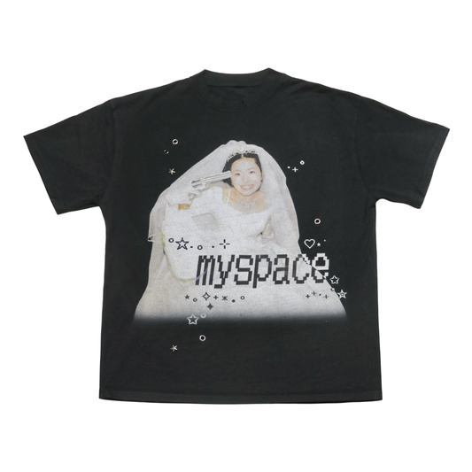 myspace graphic print T-shirt