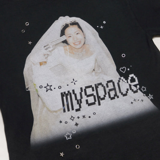 myspace graphic print T-shirt