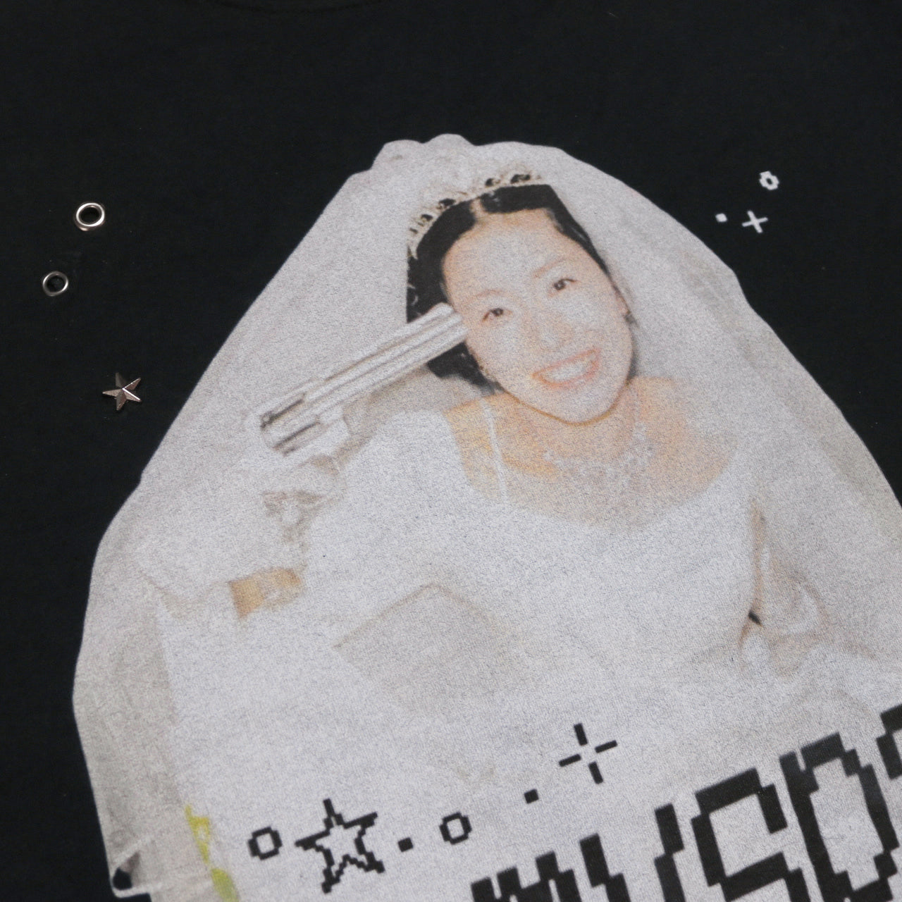 myspace graphic print T-shirt