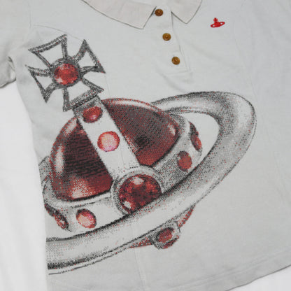 reworked Vivienne Westwood polo shirt