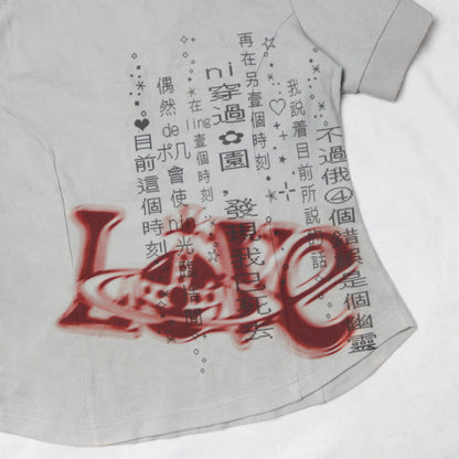 reworked Vivienne Westwood polo shirt