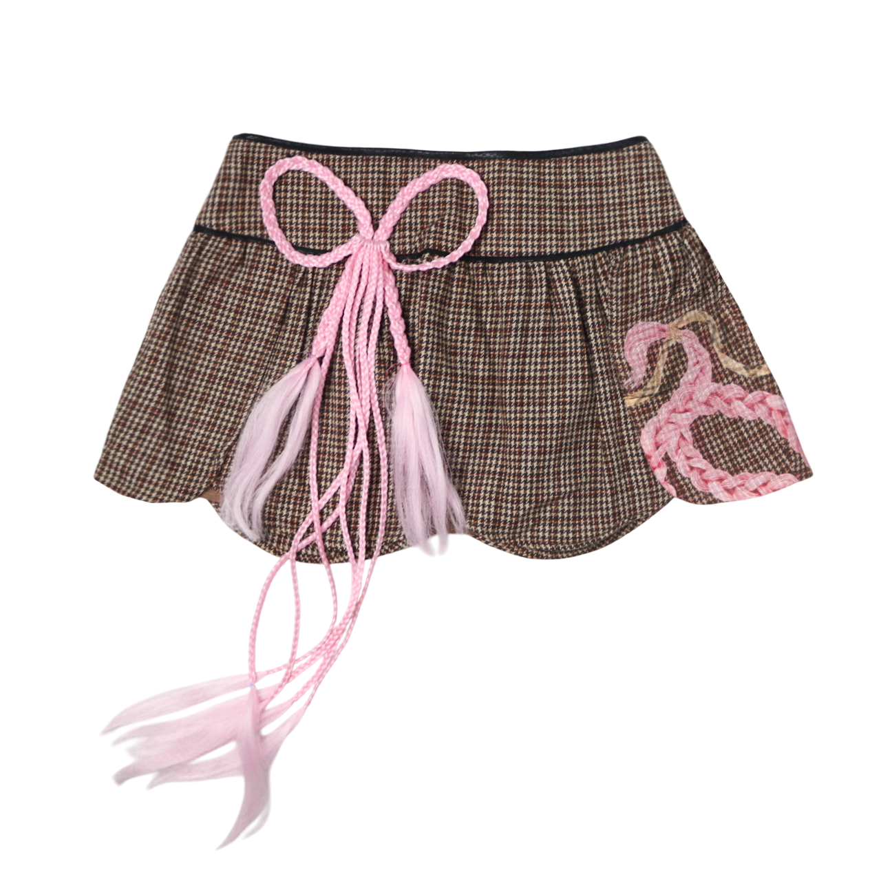 1 of 1 braid charm petal skirt