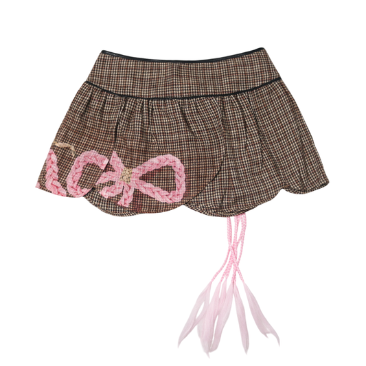 1 of 1 braid charm petal skirt