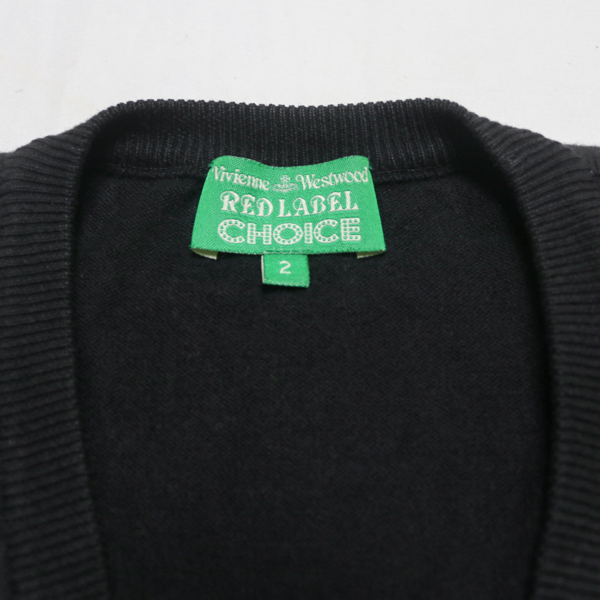 reworked Vivienne Westwood cardigan and skirt set