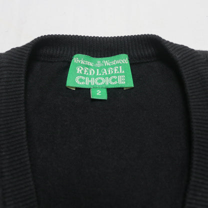 reworked Vivienne Westwood cardigan and skirt set