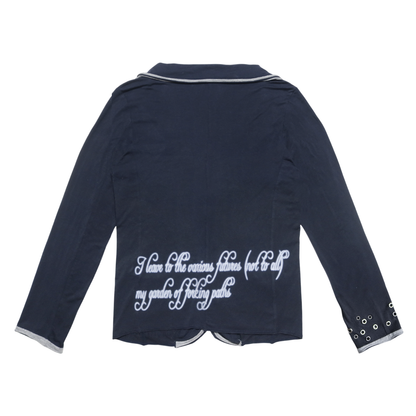 reworked Vivienne Westwood studded jersey blazer - Size 48