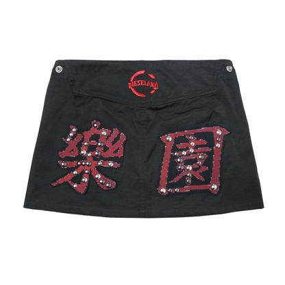 reworked Diesel low rise skirt