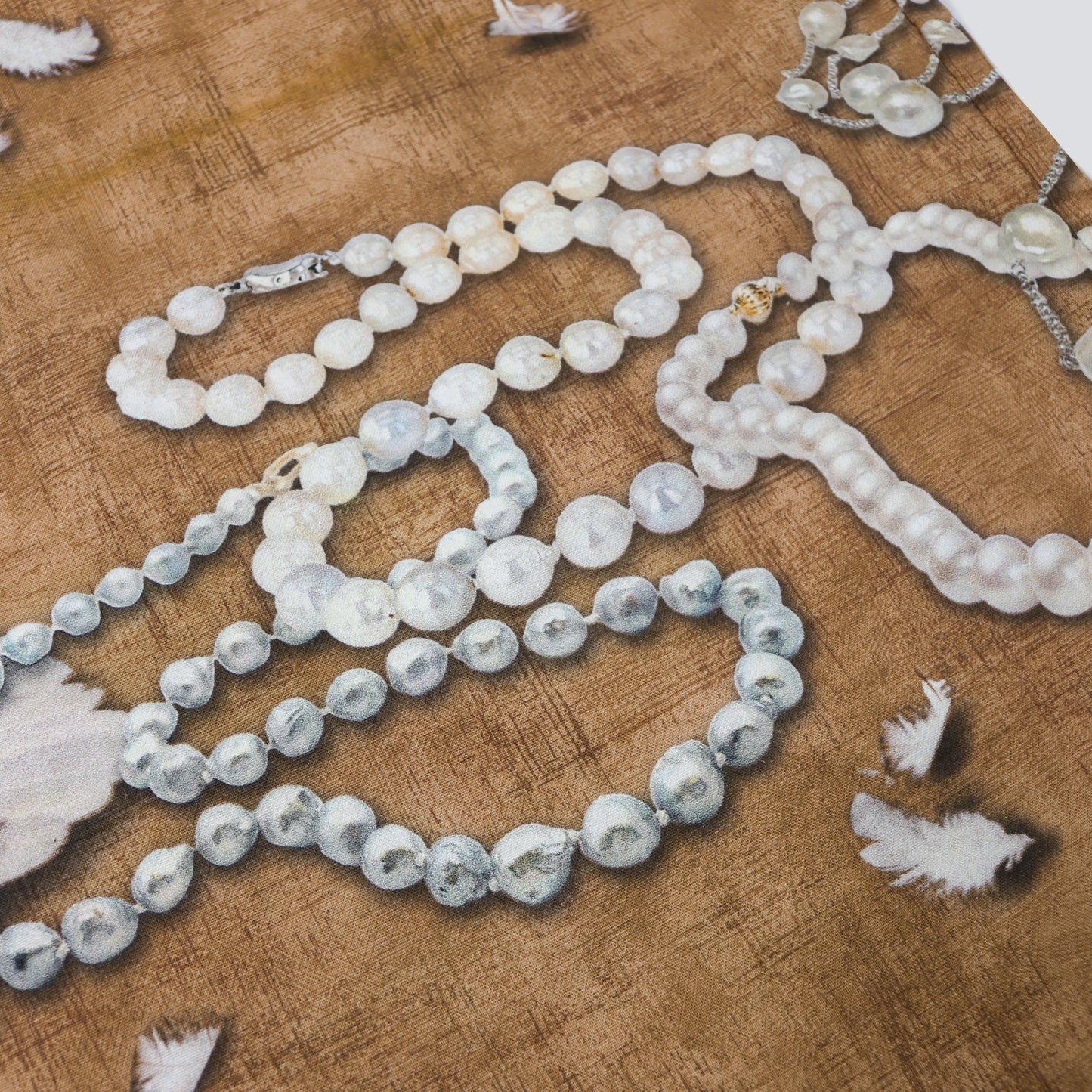 woodgrain maxi skirt