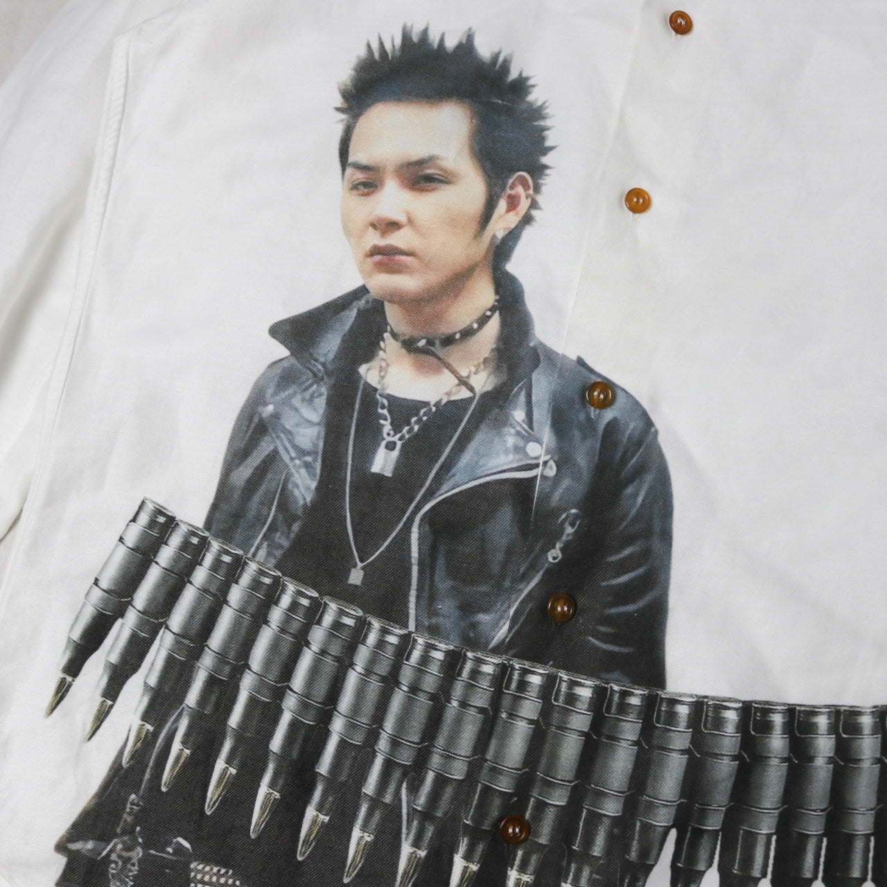 reworked Vivienne Westwood bondage button shirt