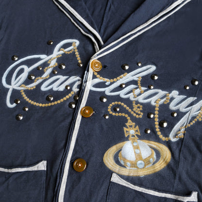 reworked Vivienne Westwood studded jersey blazer - Size 48