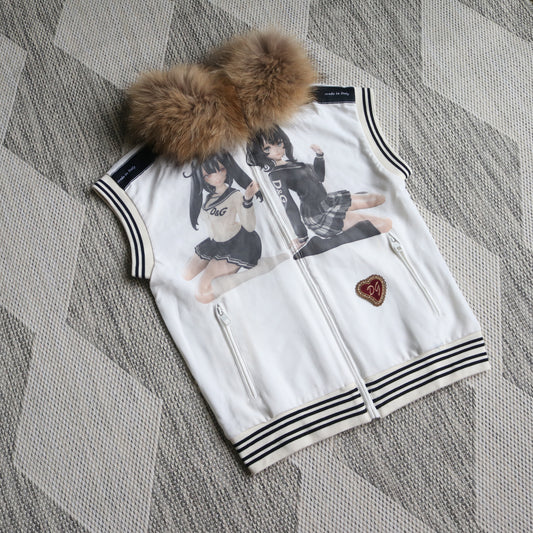 reworked Dolce&Gabbana sleeveless jacket - Size 36