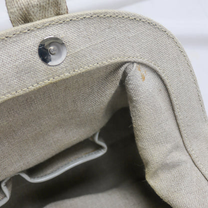 Prada canvas frame bowling bag