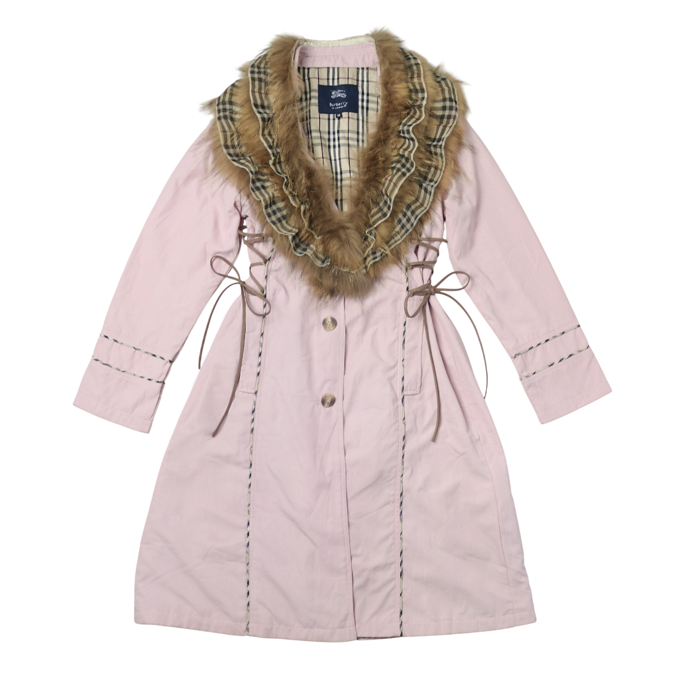 reworked Burberry trench coat - Size M