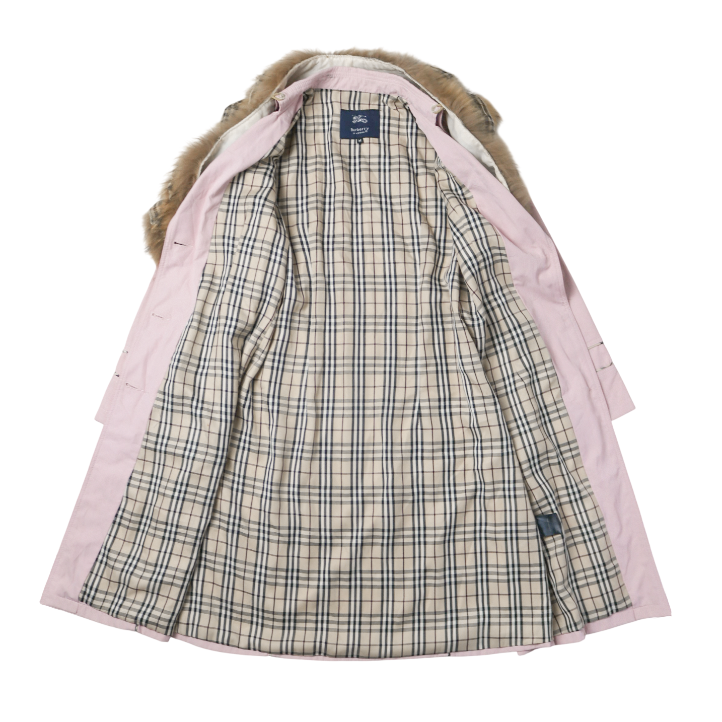 reworked Burberry trench coat - Size M