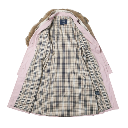 reworked Burberry trench coat - Size M