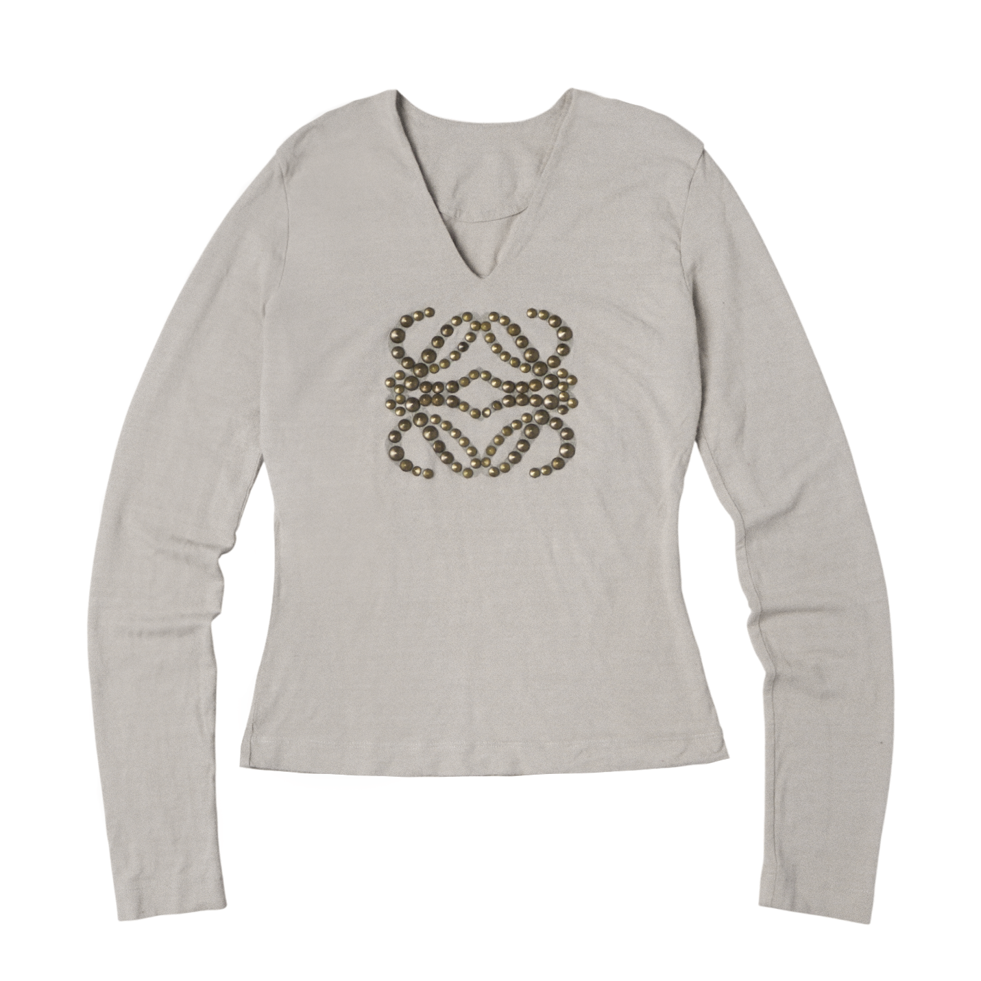 reworked Loewe studded Anagram top - Size M