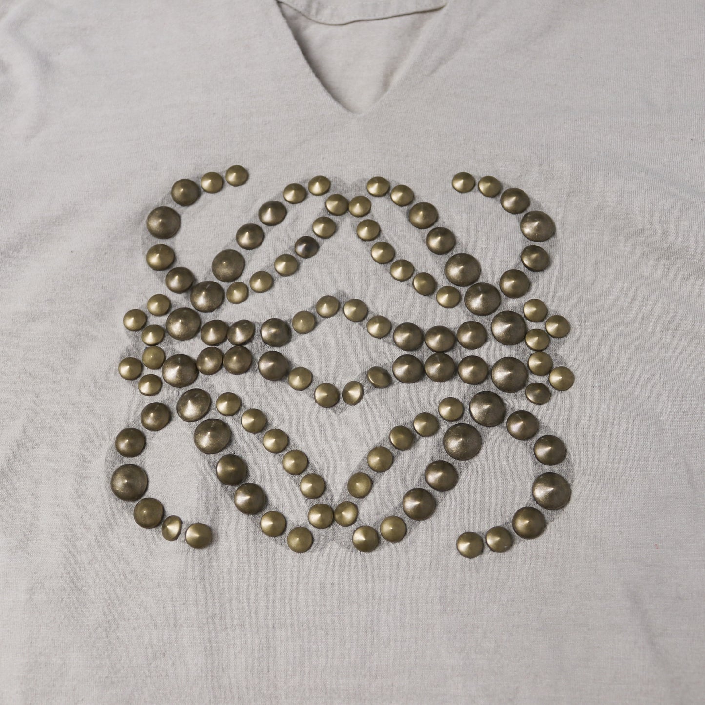 reworked Loewe studded Anagram top - Size M